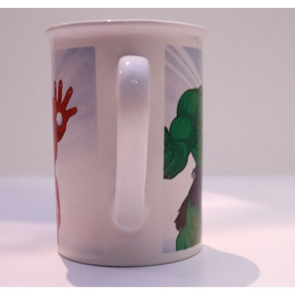 Marvel Comics Avengers 2013 Coffee‎ Mug Hulk Iron Man Thor Captain America VTG - Picture 5 of 6